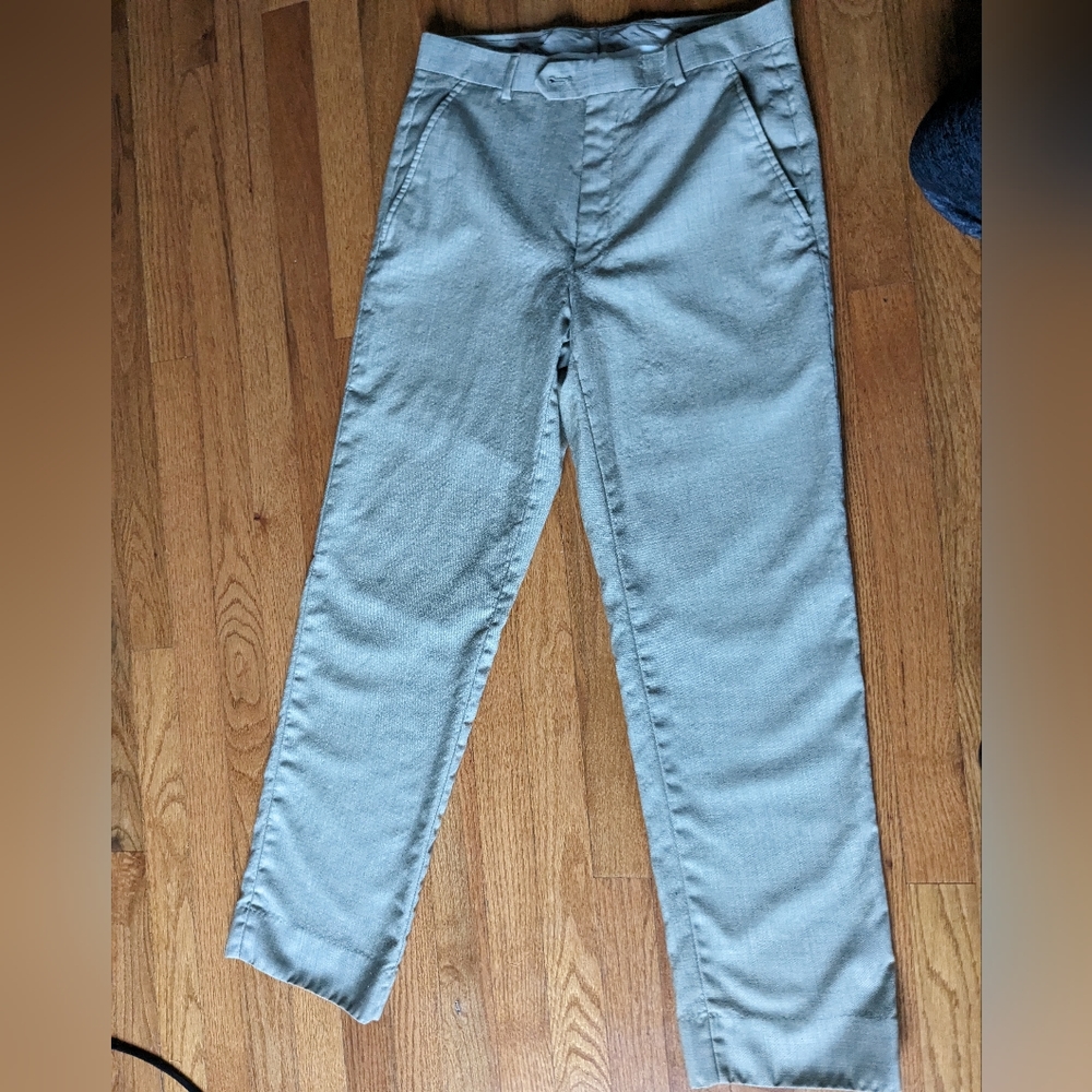 Calvin Klein Wool Light Khaki Trousers 30/30